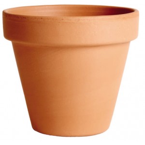 DE 01190 SAKSIJA 19 CM CLASSICA TERRACOTTA DEGREA PREPORUČENA TACNA 17 CM