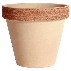 DE 0123 SAKSIJA 23 CM GRAFFIATA TERRACOTTA DEGREA PREPORUČENA TACNA 21CM