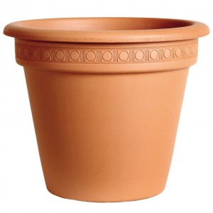 DE 05420 SAKSIJA 42 CM CLASSICA CAMELIA TERRACOTTA DEGREA PREPORUČENA TACNA 36CM