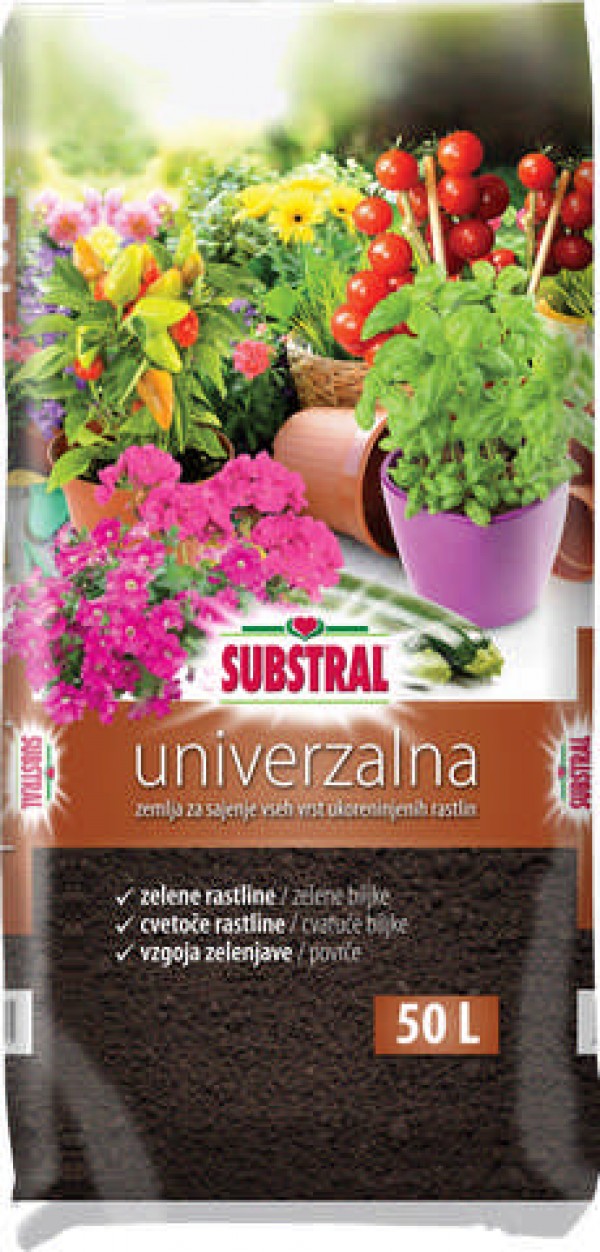 Zemlja Univerzalna 50 L Substral Zemlja Za Cvece